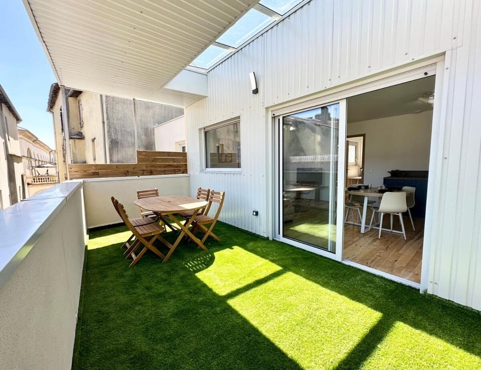 Le Patio - Parking privé - Terrasse Apartment in Mont-de-Marsan