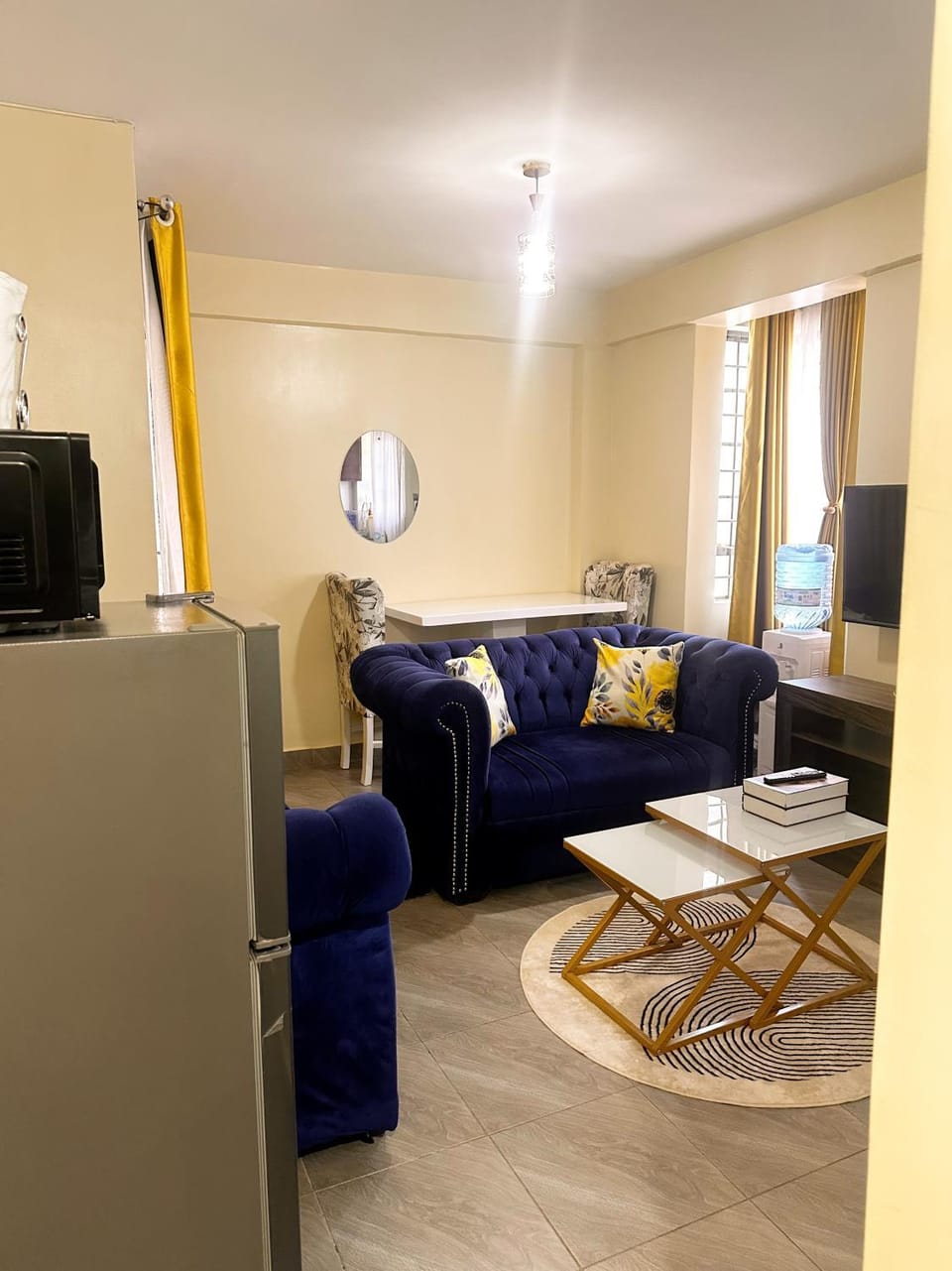 1BR With Dining Table Balcony and Free Parking Apartment in Kenya