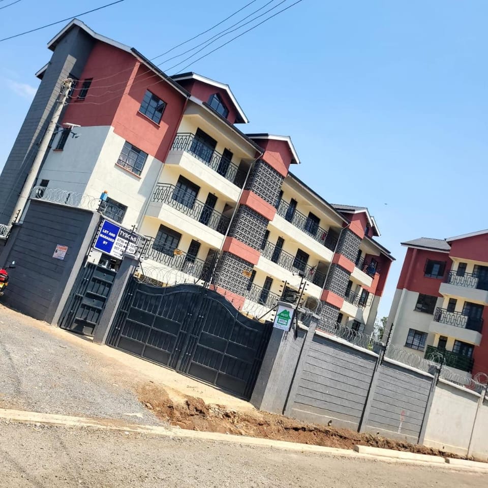 1BR With Dining Table Balcony and Free Parking Apartment in Kenya