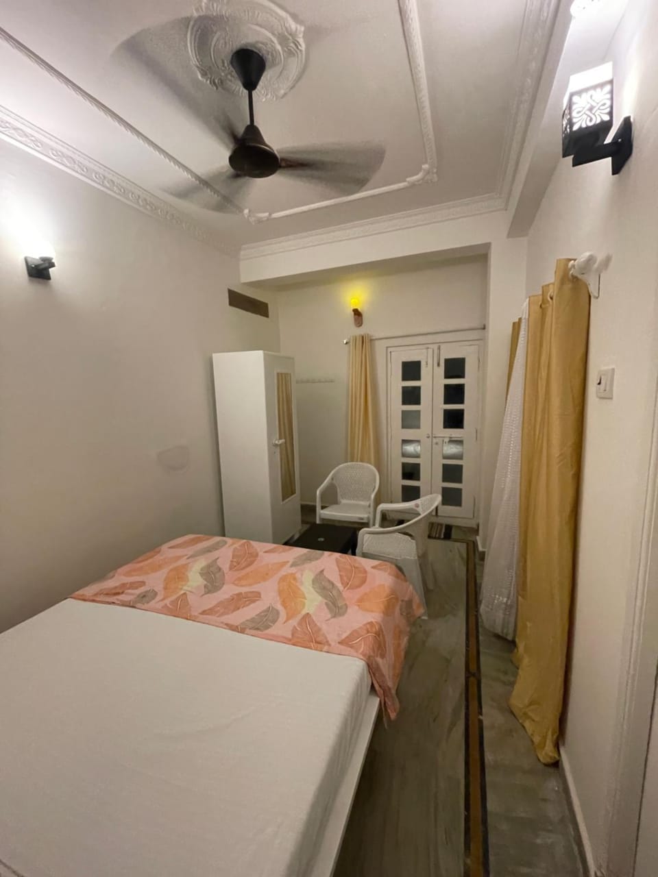 Bed, Bedroom, wardrobe