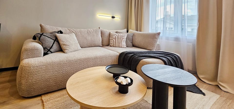 HolidayHomePL Kopernika 14 Apartament z dwoma sypialniami przy plaży Apartment in Miedzyzdroje