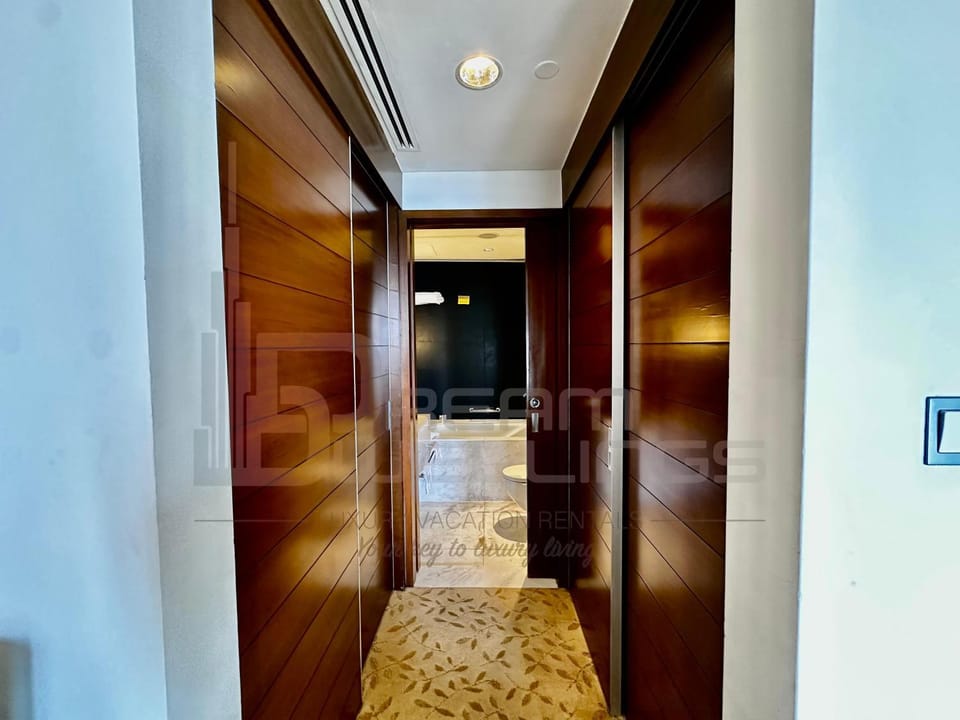 Emaar Fashion Avenue Studio Burj view Apartment in Dubai
