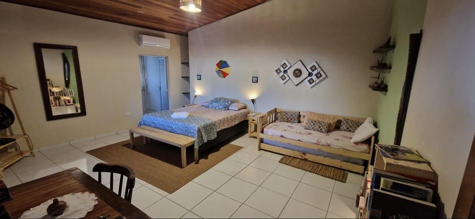 Photo of the whole room, Bedroom, air conditioner