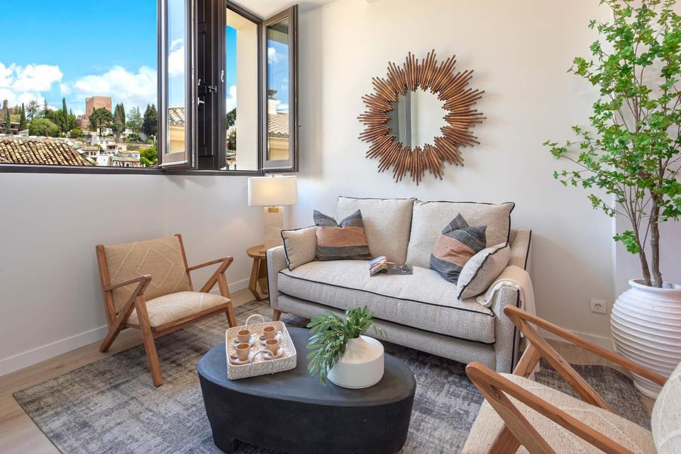 Day, View (from property/room), Living room, Seating area