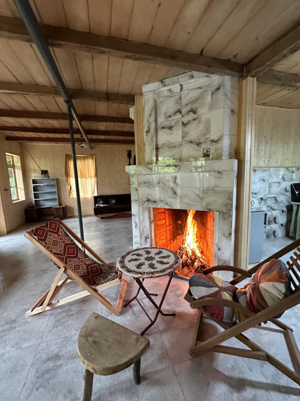 View (from property/room), Living room, Dining area