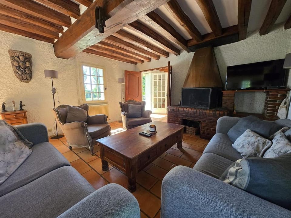 TV and multimedia, Living room, fireplace
