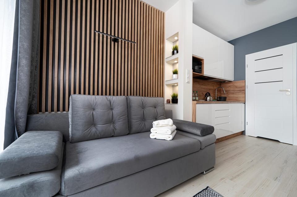Kitchen or kitchenette, Living room, Seating area