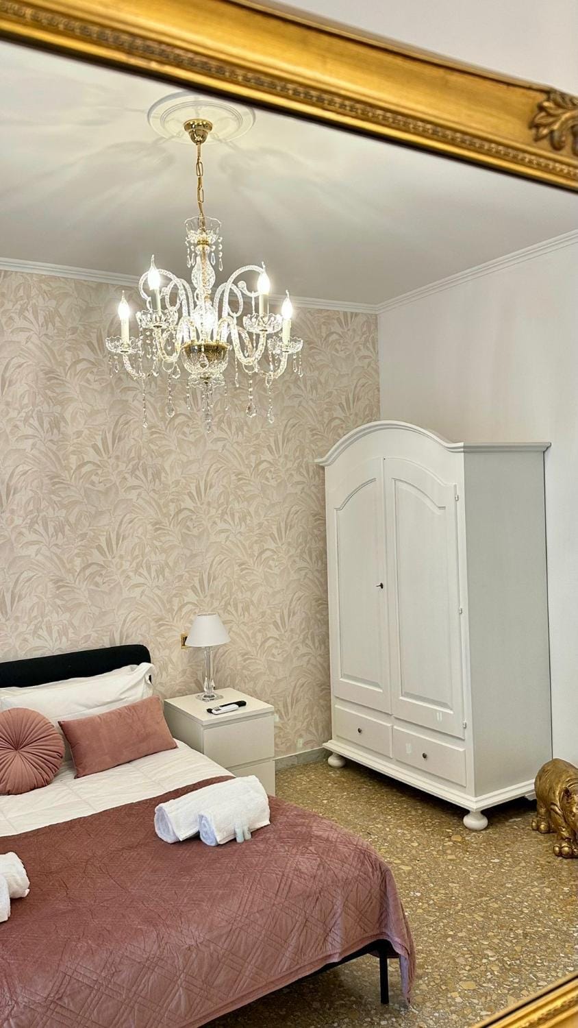Bed, Photo of the whole room, Bedroom, towels, wardrobe