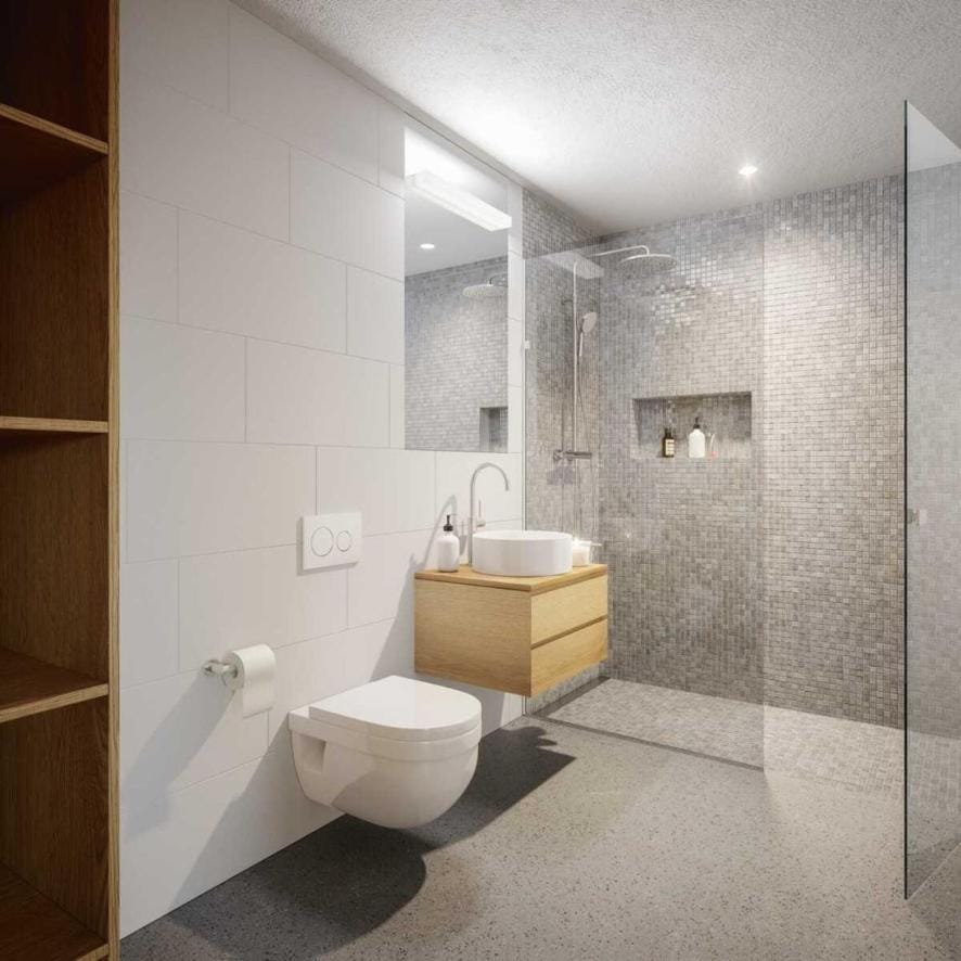 Shower, Toilet, Bathroom