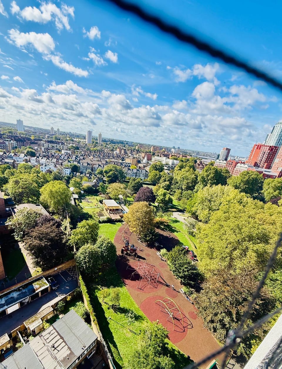 Day, Garden, City view