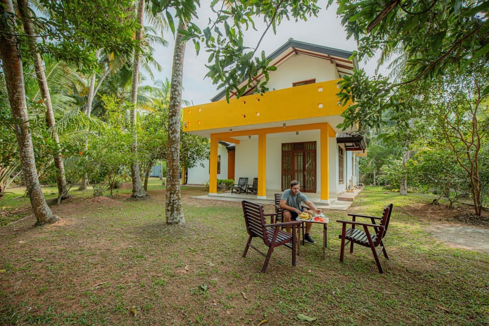 Property building, Garden view