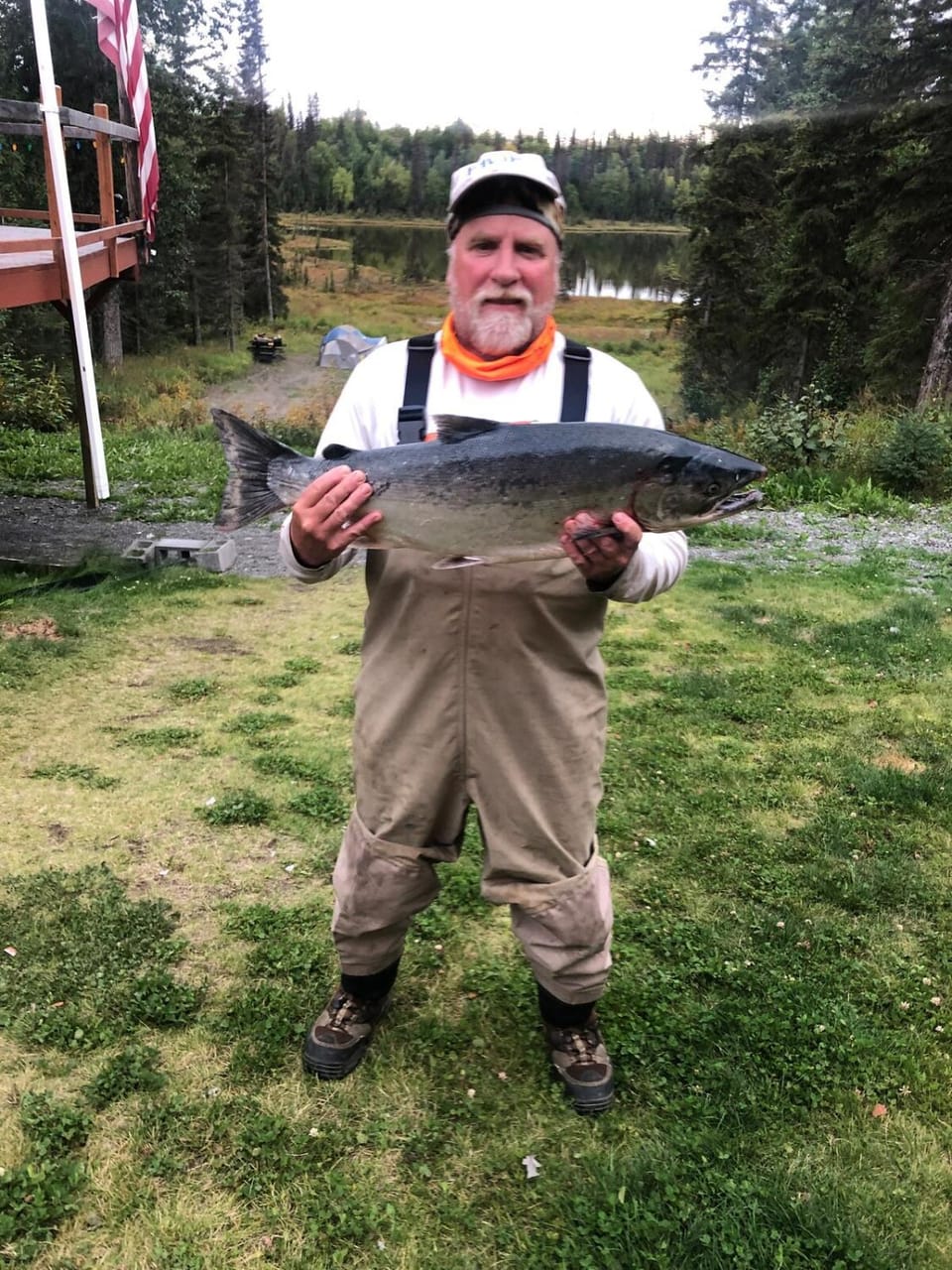 LAKE FRONT fishing between Kasilof & Kenai river Apartment in Alaska