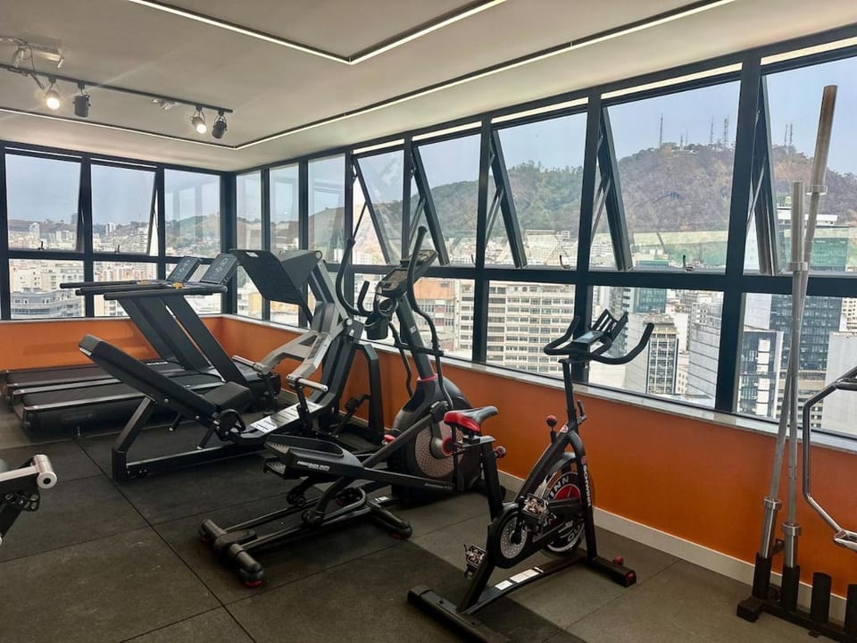 Downtown 2 Suites Piscina, ar, academia, cowork e vaga Apartment in Juiz de Fora