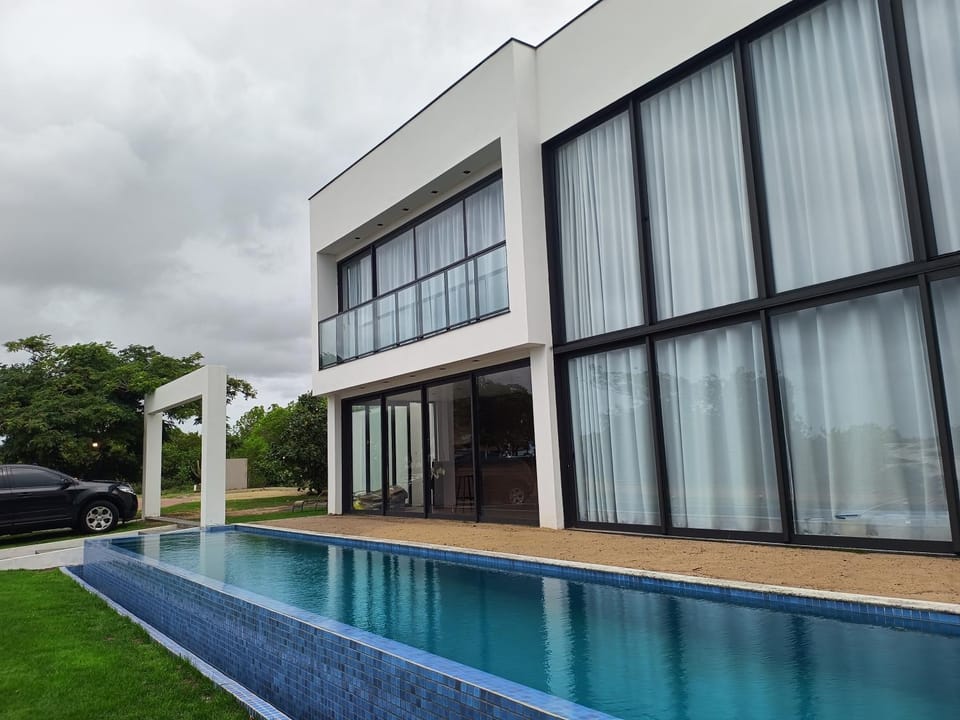 Facade/entrance, Day, Pool view, Swimming pool, Parking