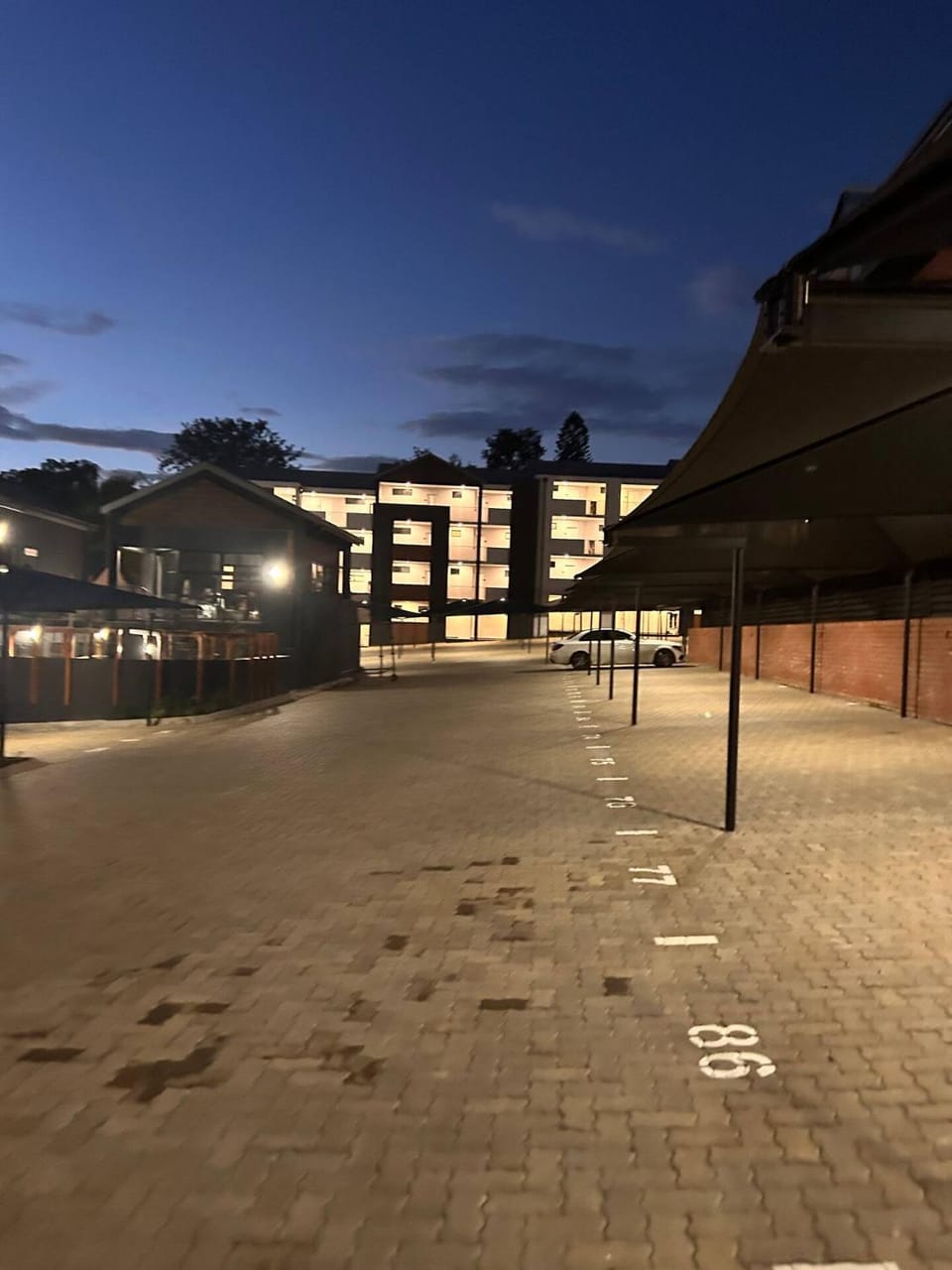 Property building, Night