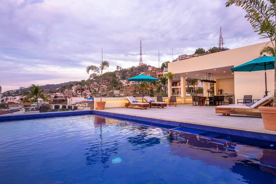 Property building, Day, Natural landscape, Swimming pool