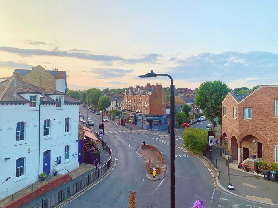 Neighbourhood, City view, Street view, Location