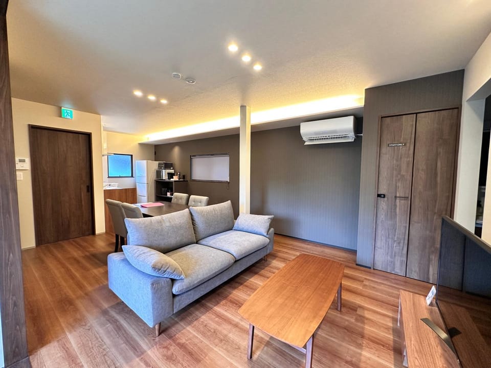 Living room, air conditioner