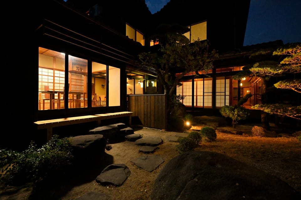 Night, Garden, Garden view