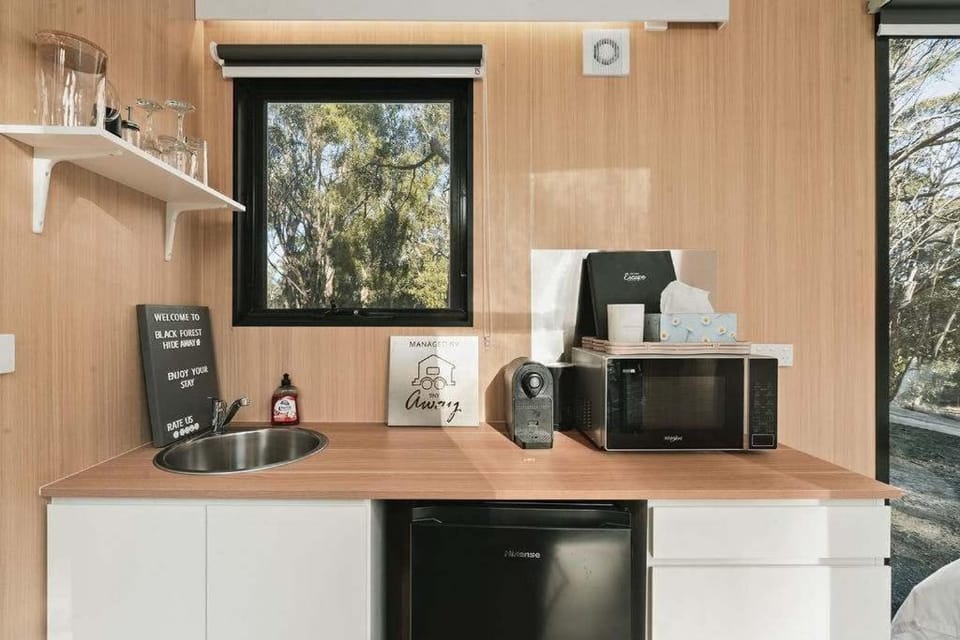 Black Forest Hide Away by Tiny Away House in Macedon