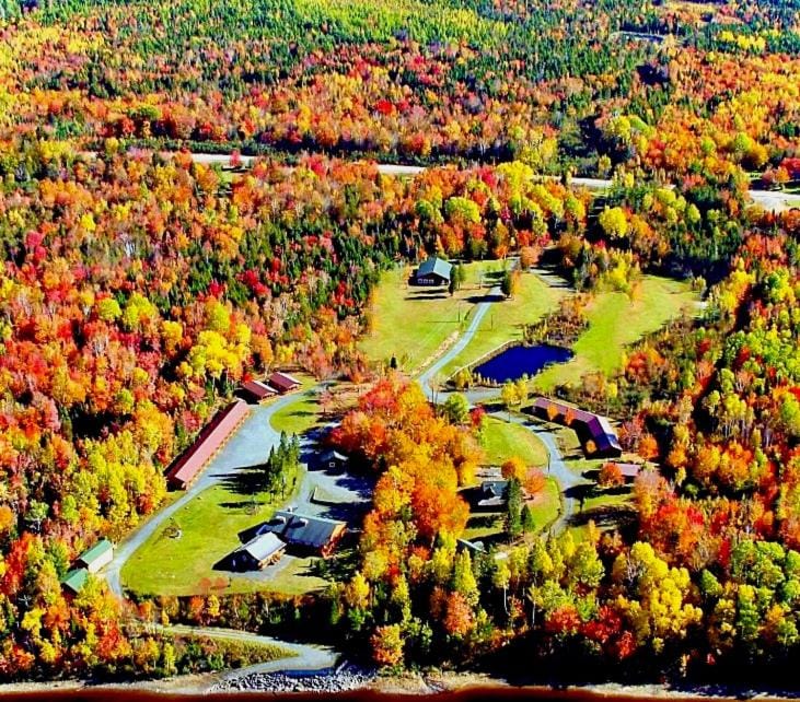Property building, Day, Neighbourhood, Natural landscape, Bird's eye view