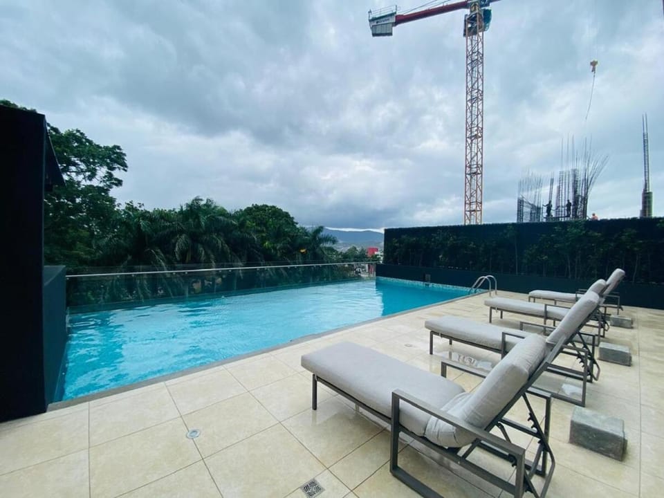 Day, Pool view, Swimming pool, sunbed
