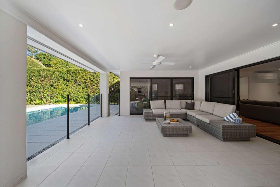 Patio, Balcony/Terrace, Seating area, Pool view, Swimming pool