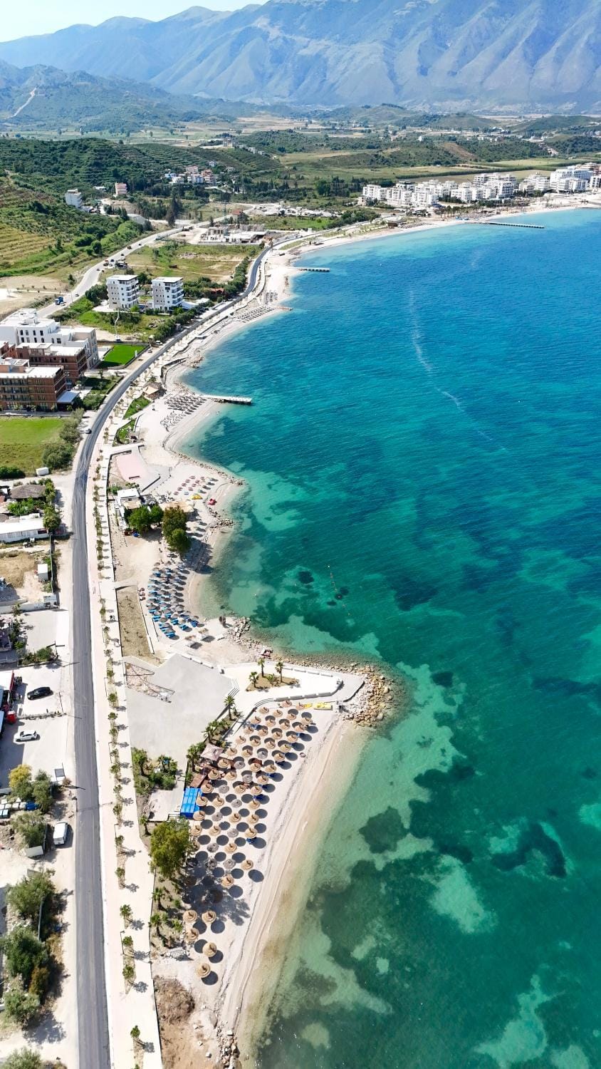 Bird's eye view, Beach