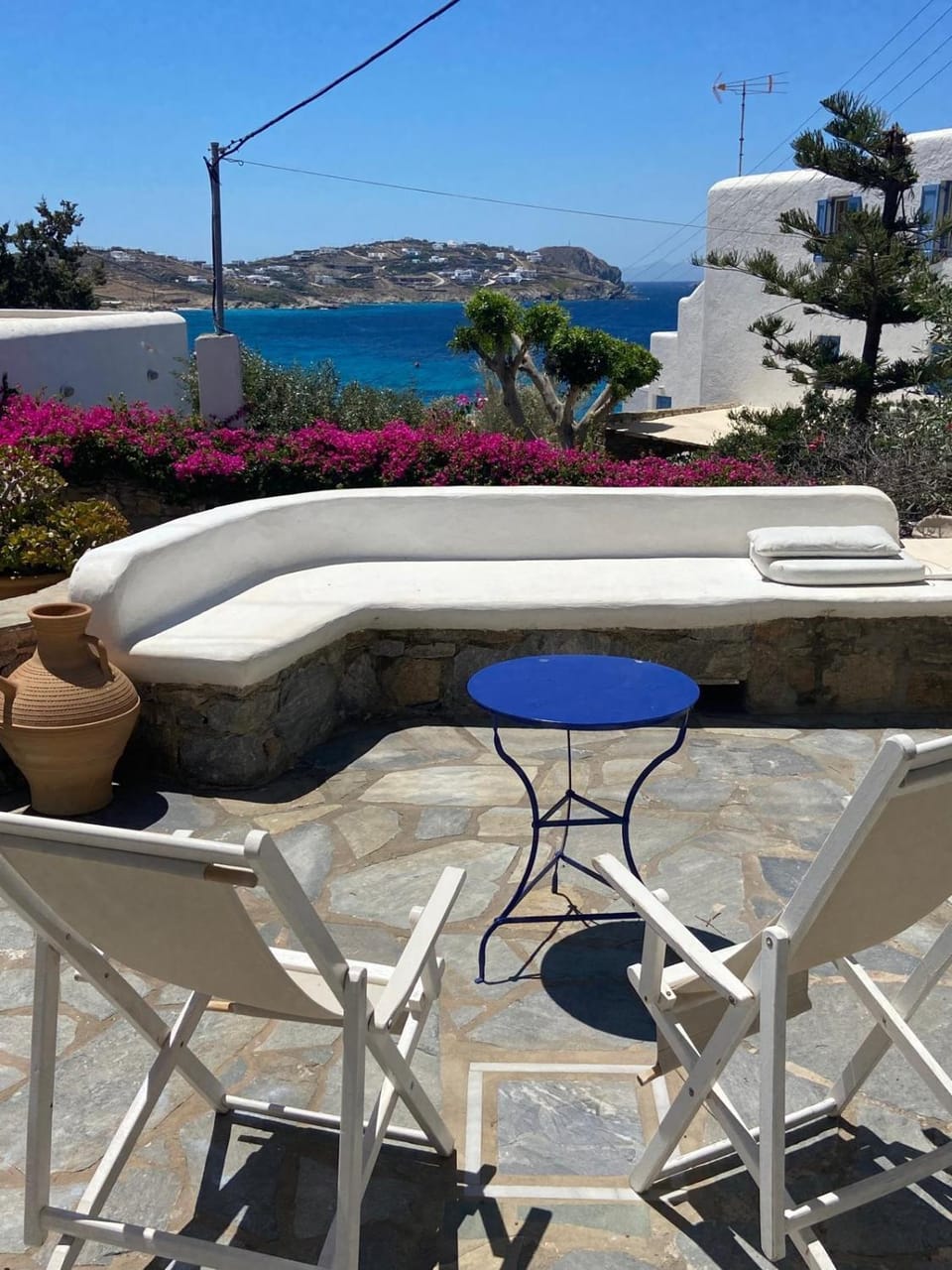 Patio, Day, Natural landscape, View (from property/room), Balcony/Terrace, Seating area, Sea view
