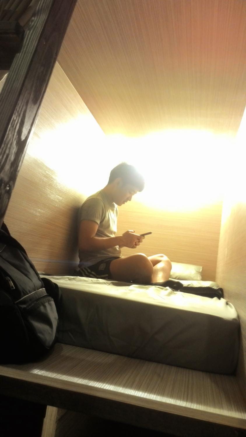 Staff, bunk bed