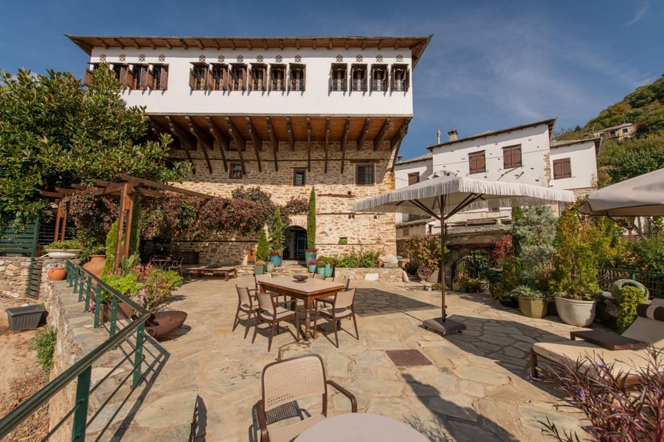 Property building, Patio, Day, View (from property/room), Balcony/Terrace, Internal: Not applicable to any particular room