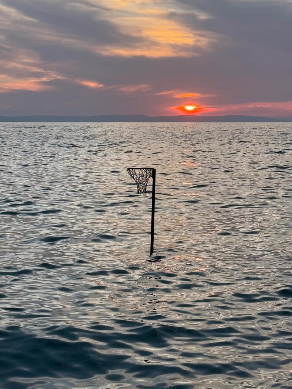 Natural landscape, Sea view, Sunset