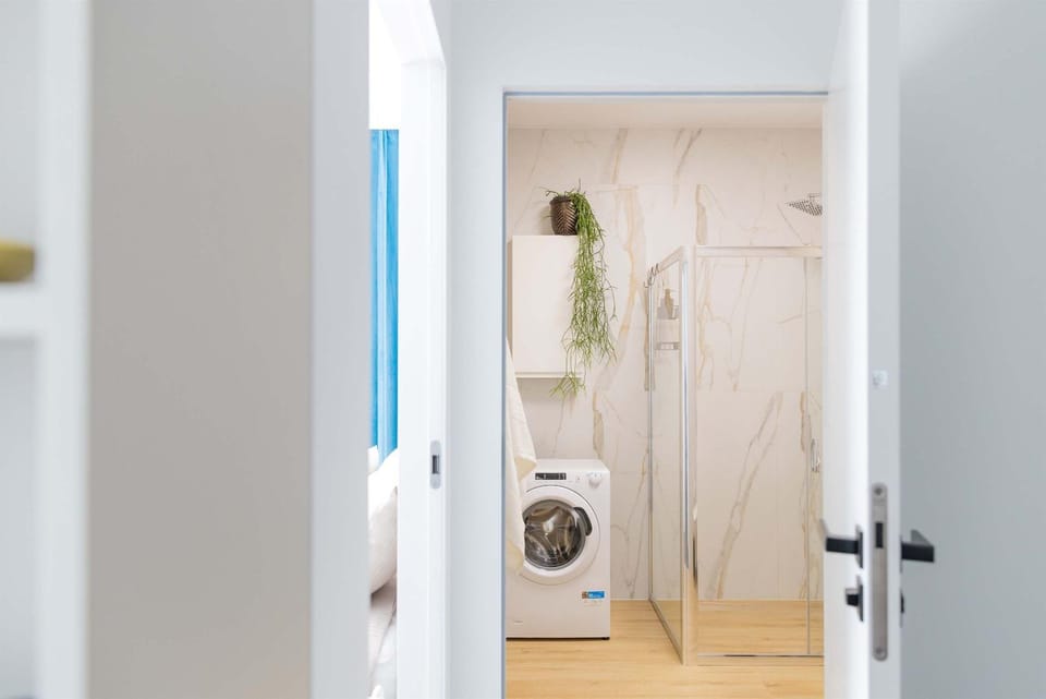 Shower, Bathroom, washing machine