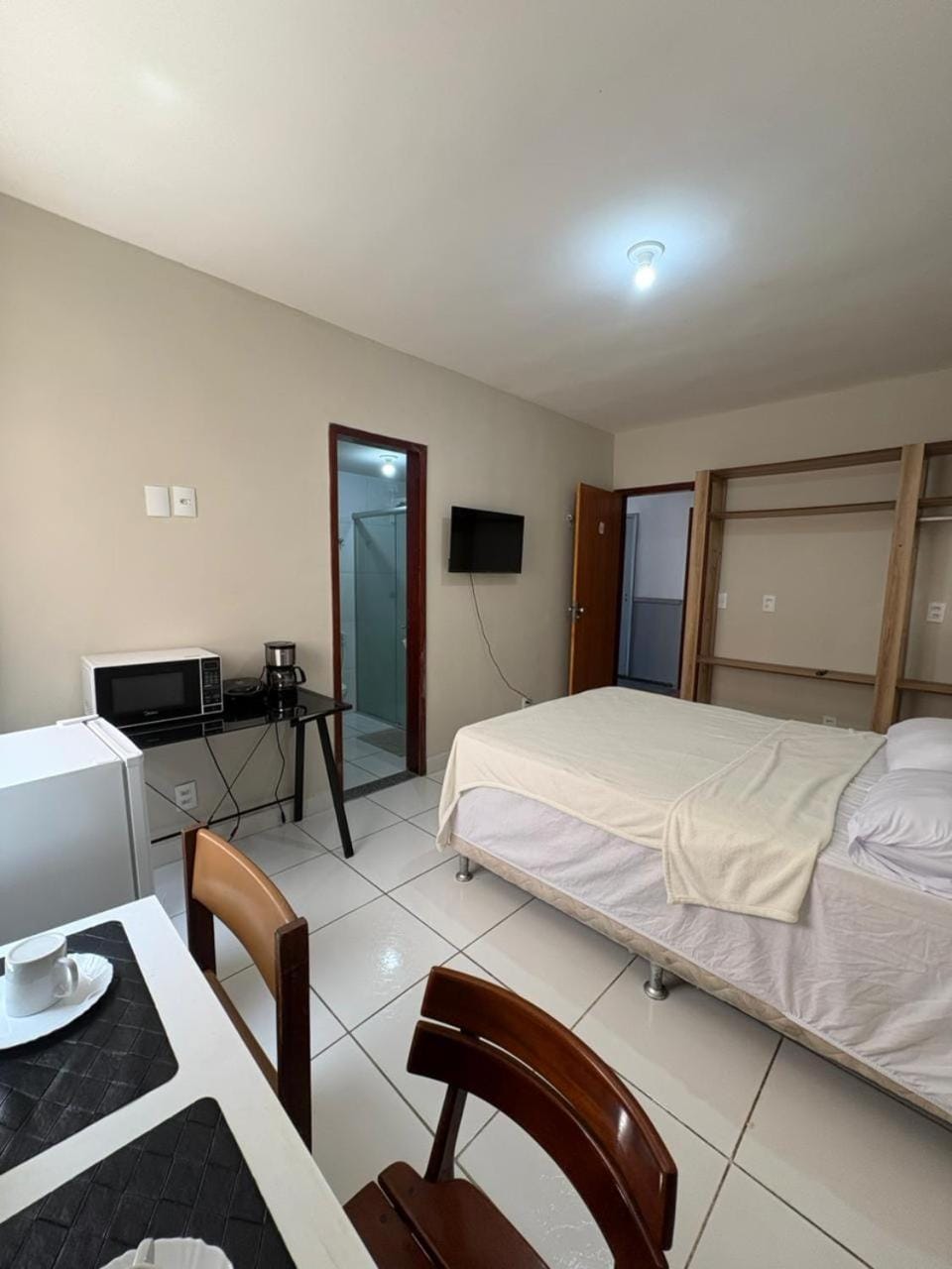 Bed, TV and multimedia