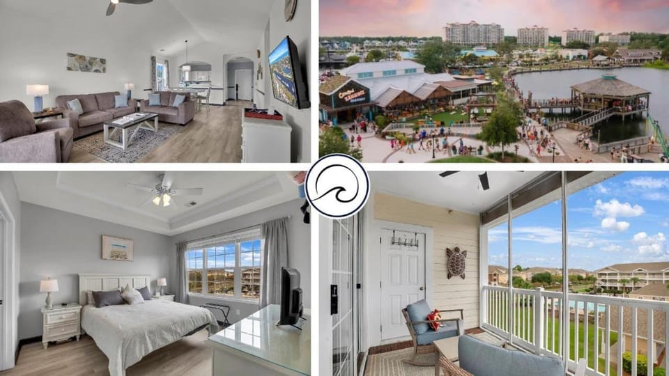 Bed, Natural landscape, View (from property/room), Balcony/Terrace, Living room, Photo of the whole room, Seating area, Bedroom, City view