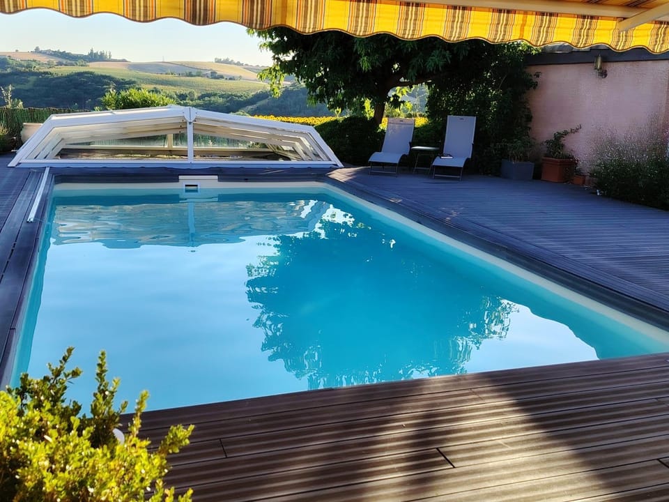 Natural landscape, Swimming pool