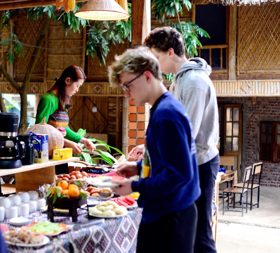 Food, Breakfast, Buffet breakfast, group of guests