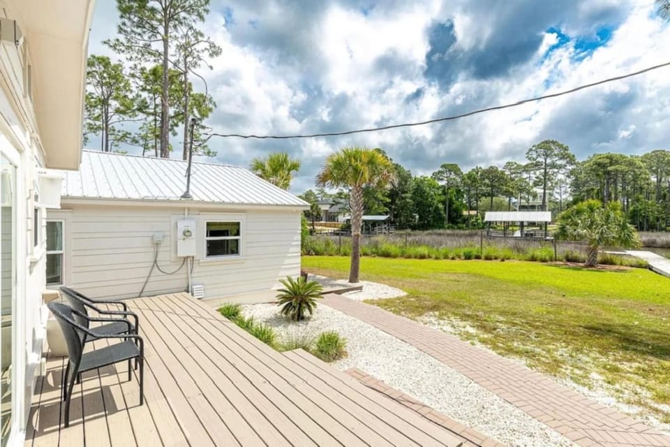Property building, Patio, Natural landscape