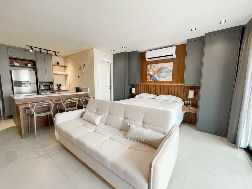 Flat Alto e Completo Com linda Vista da Cidade Apartment in Campo Grande