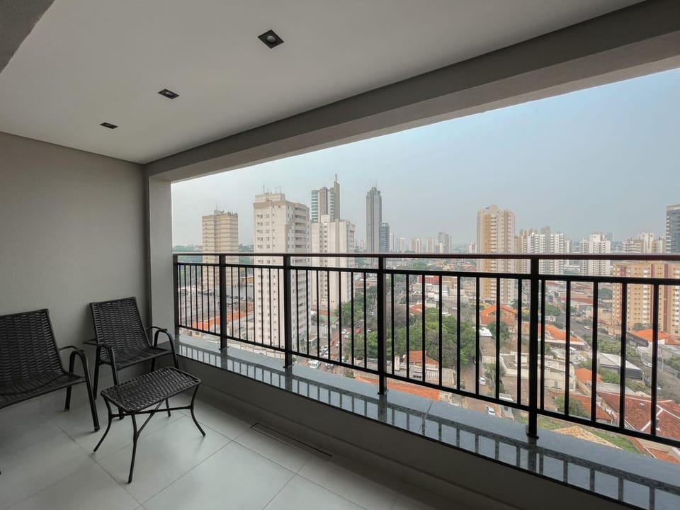 Flat Alto e Completo Com linda Vista da Cidade Apartment in Campo Grande