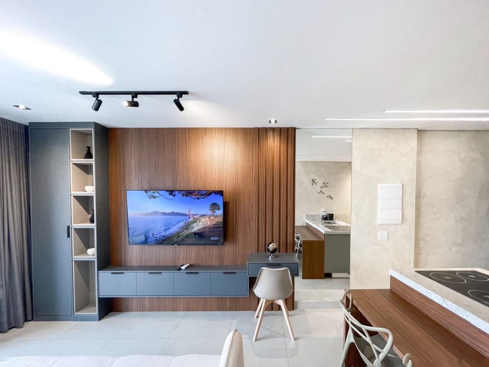 Flat Alto e Completo Com linda Vista da Cidade Apartment in Campo Grande