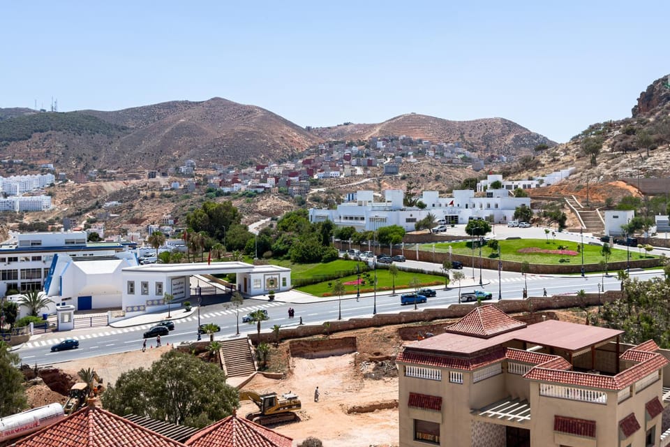 Natural landscape, City view, Mountain view, Street view, Parking