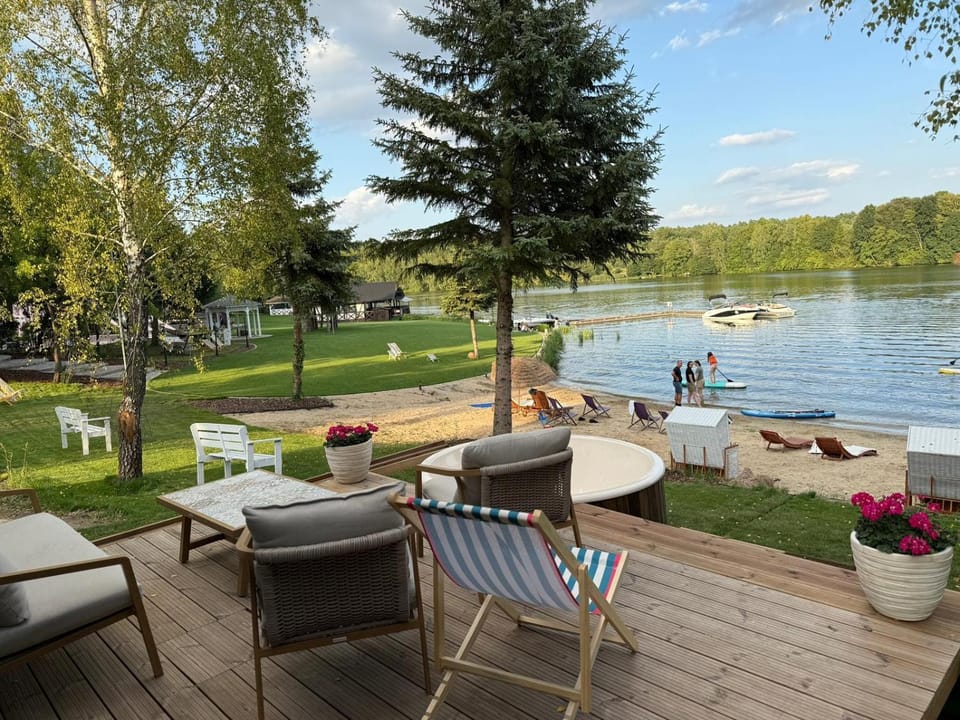 Domki modułowe przy plaży Campground/ 
RV Resort in Poland