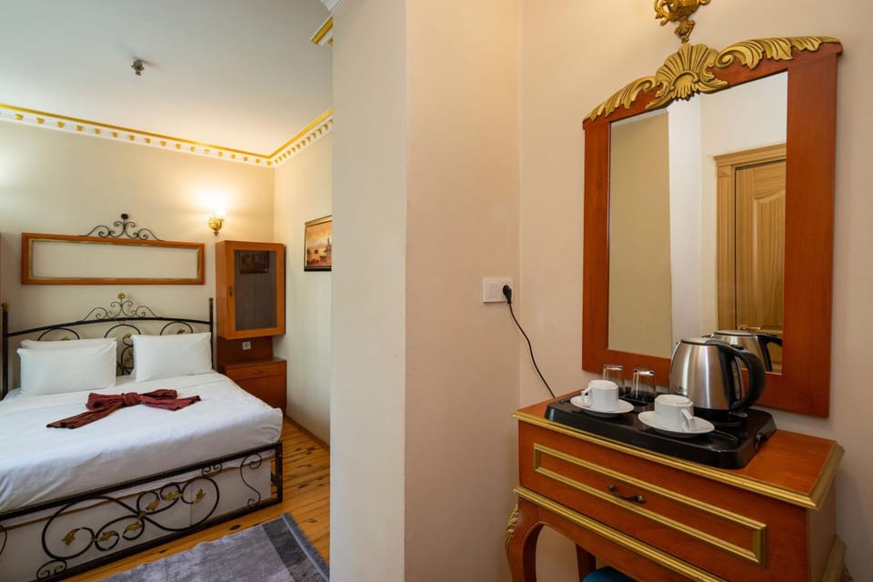 Bed, Coffee/tea facilities, Bedroom, towels