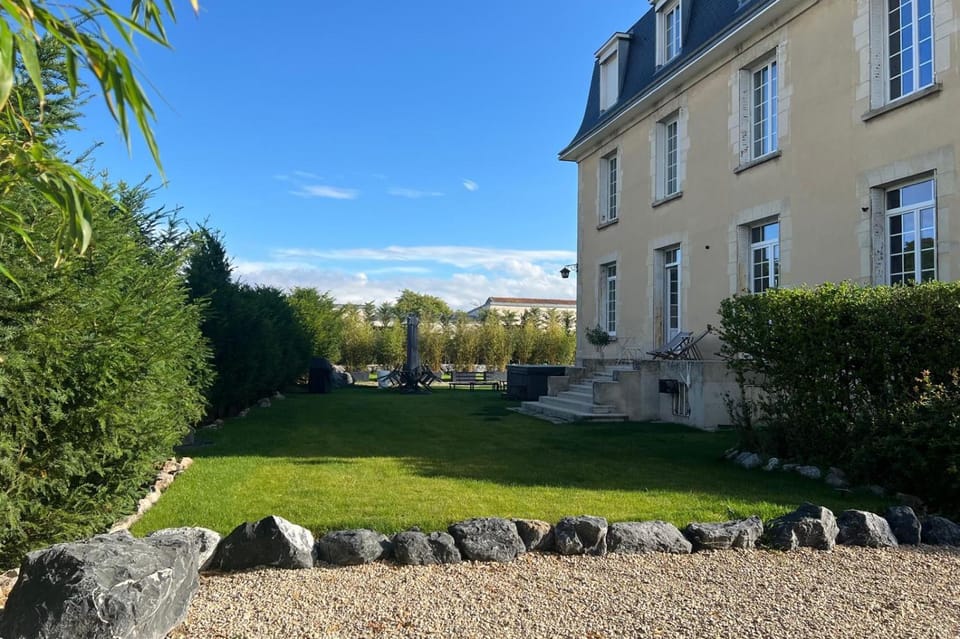 Property building, Garden view