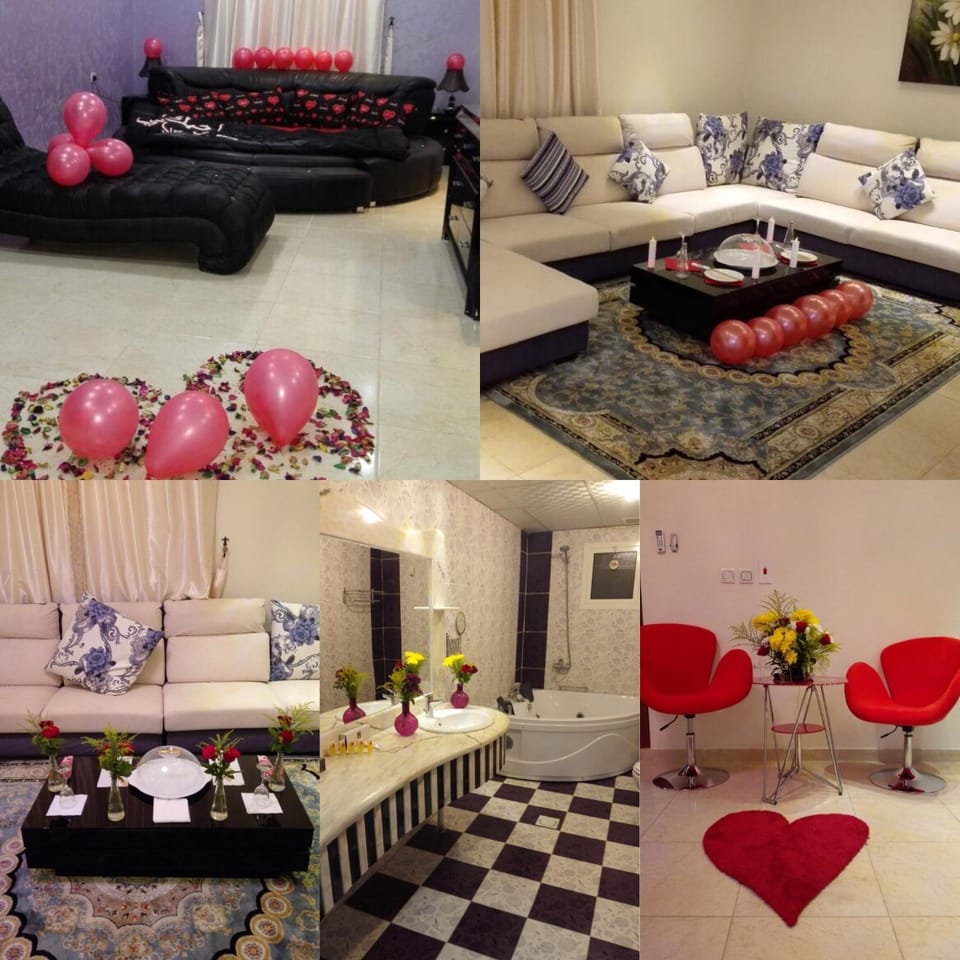 Living room, Seating area, Bedroom