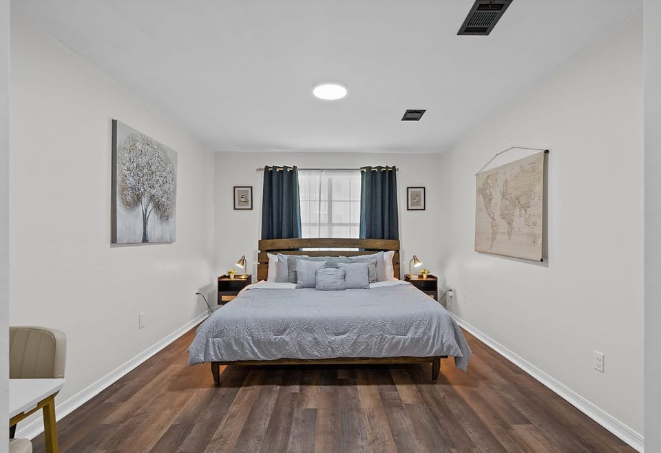 Bed, Bedroom