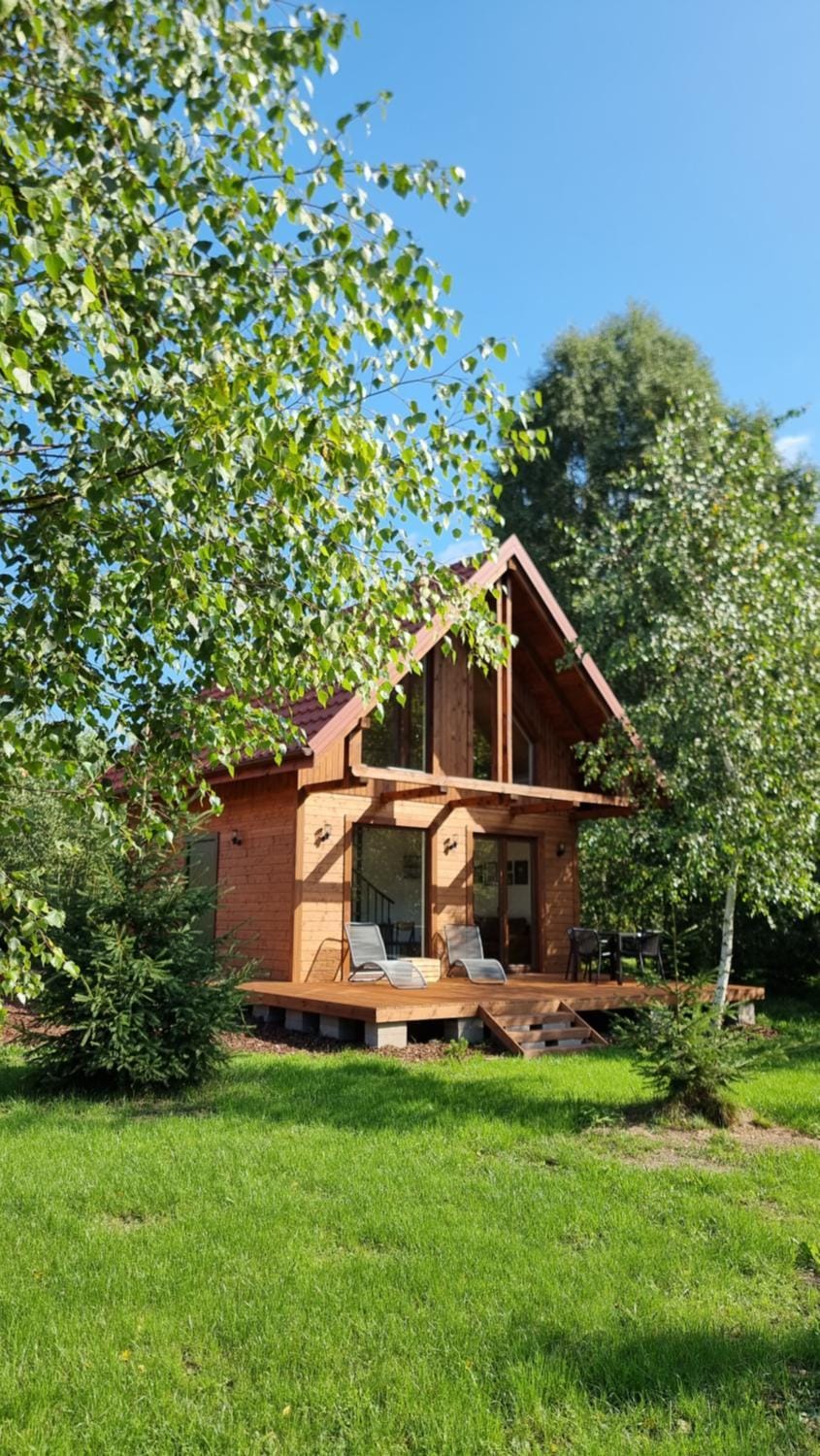 Osada Iwiec-Karpaty w Borach Tucholskich House in Poland