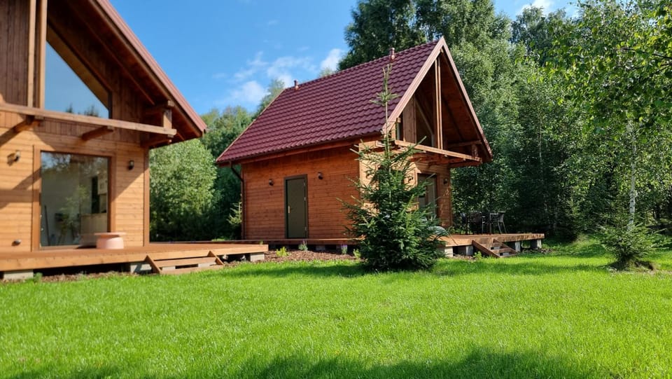 Osada Iwiec-Karpaty w Borach Tucholskich House in Poland