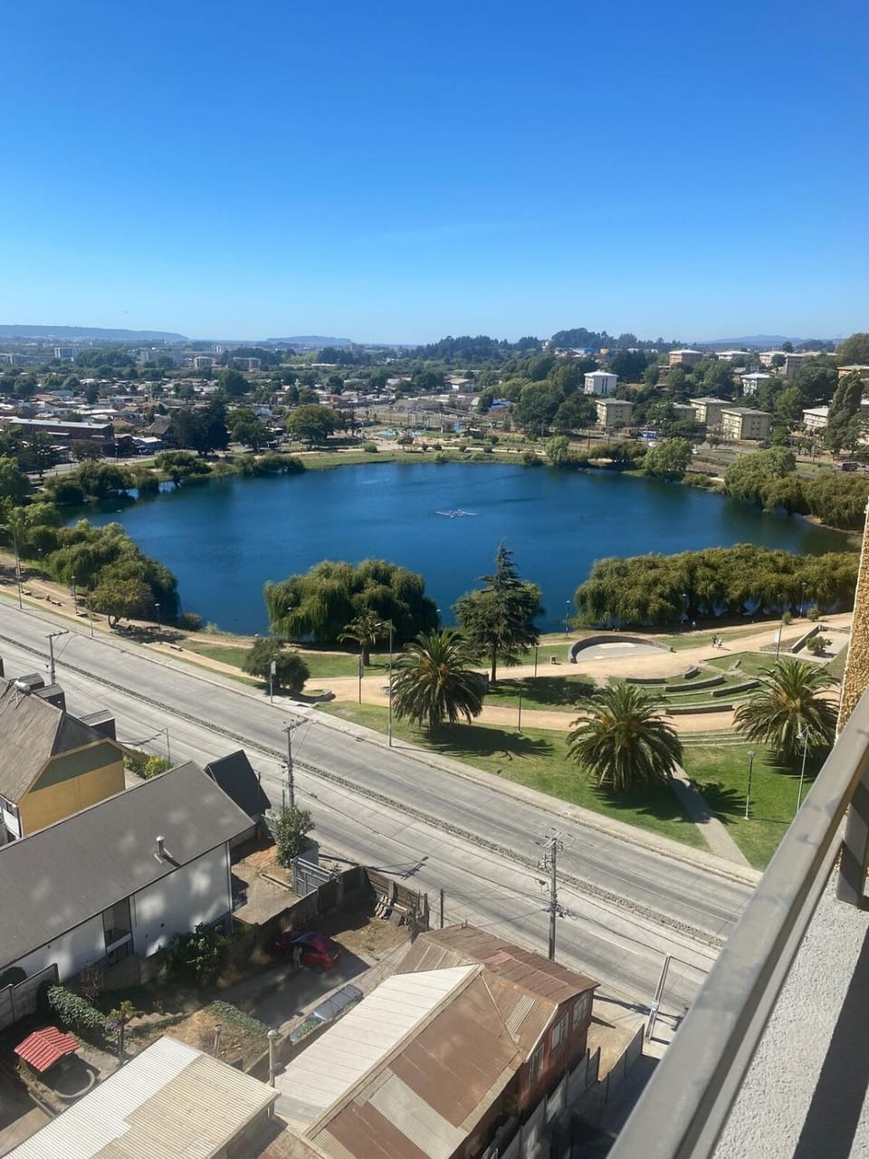 Day, Natural landscape, City view, Lake view